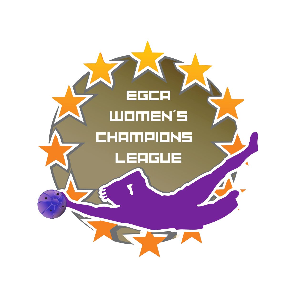 EGCA Women’s Champions Leaguen virallinen logo.