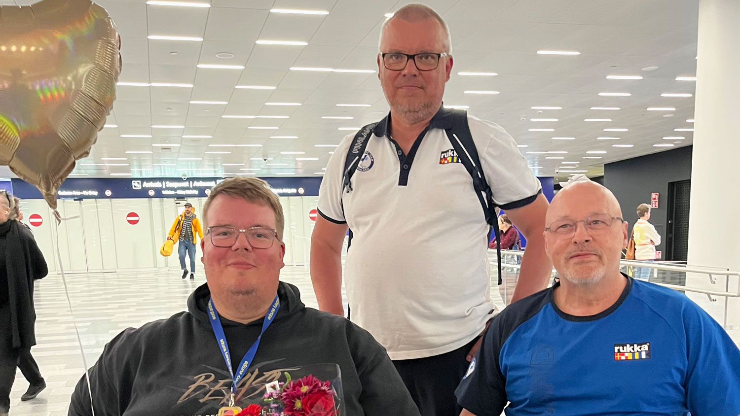 Jere Forsberg, Jean-Pierre Antonios ja valmentaja.
