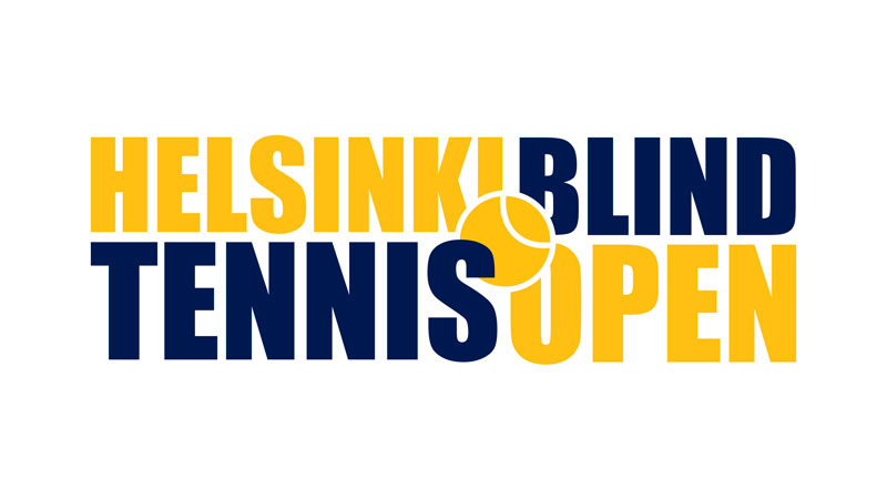 Helsinki Blind Tennis Open -logo.