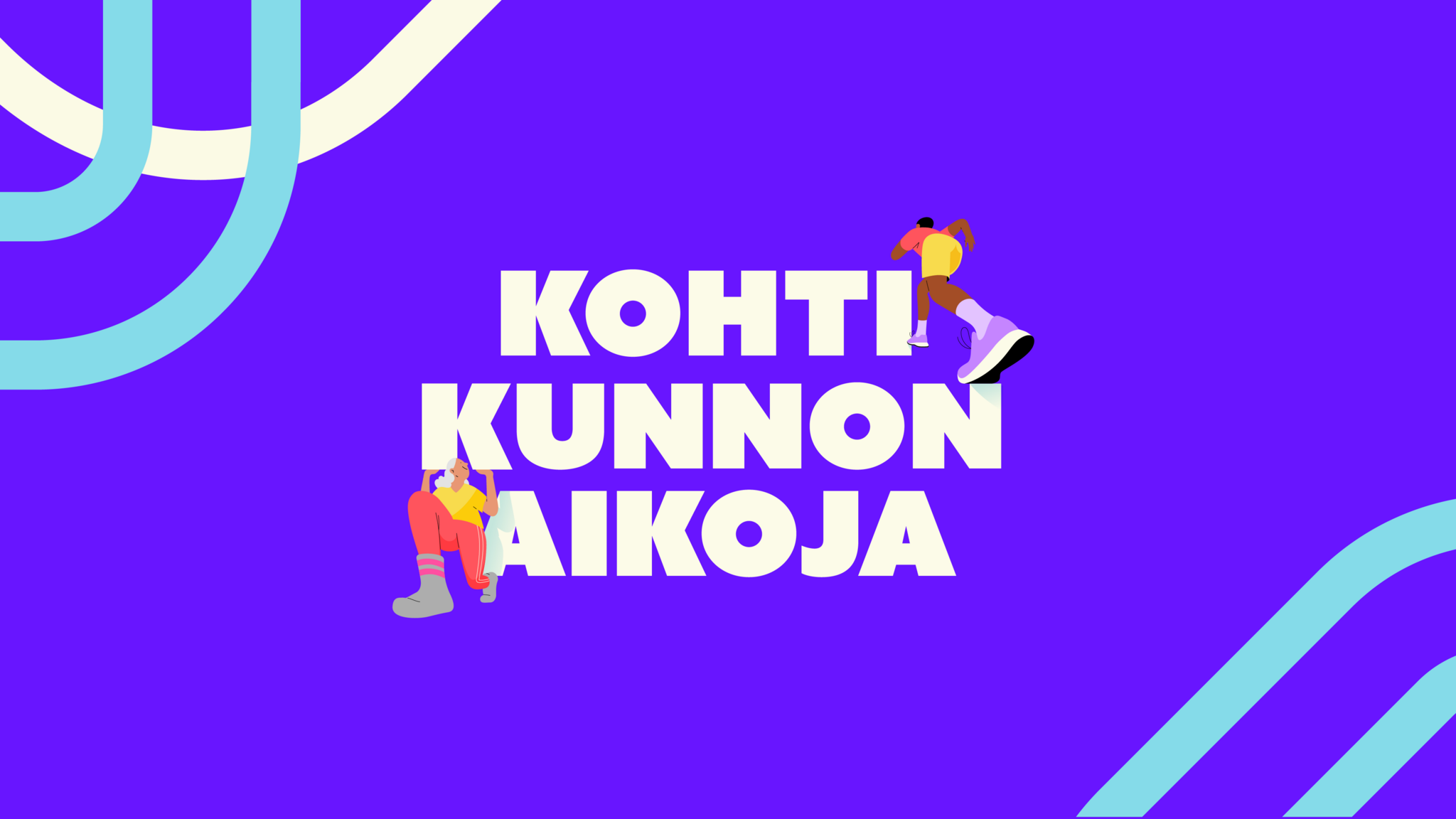 Kohti kunnon aikoja -mainoskuva.