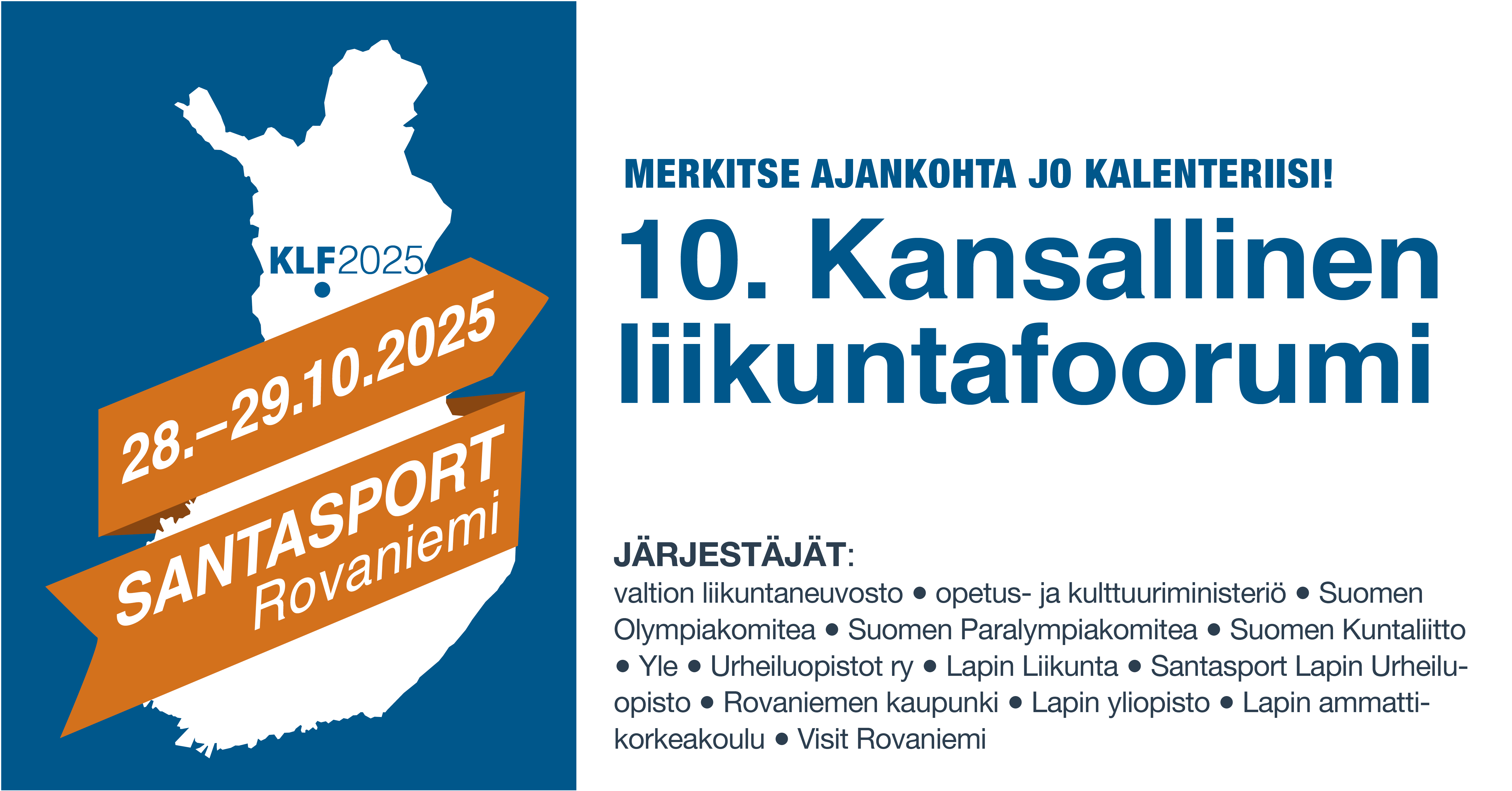 Kansallisen Liikuntafoorumin mainoskuva. 