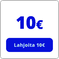Lahjoita 10 euroa
