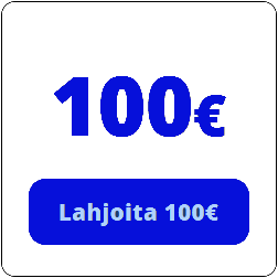 Lahjoita 100 euroa