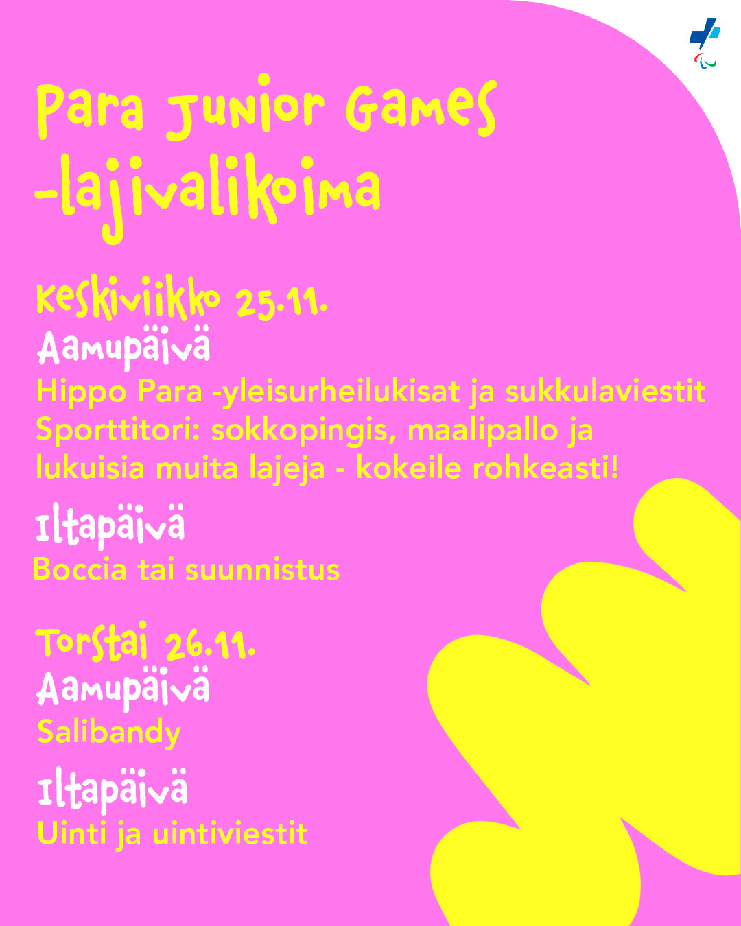 Lajivalikoima kuvan muodossa.
